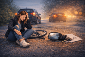 dader doorgereden na een aanrijding